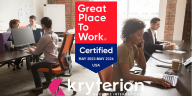 Kryterion Nets 2023 Great Place to Work Certification